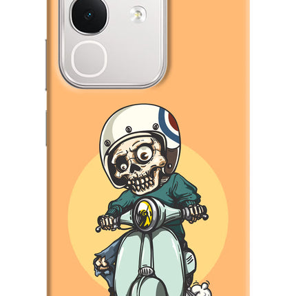Undead Biker iQOO Z10x 5G Hard Case Back Cover by Casekaro