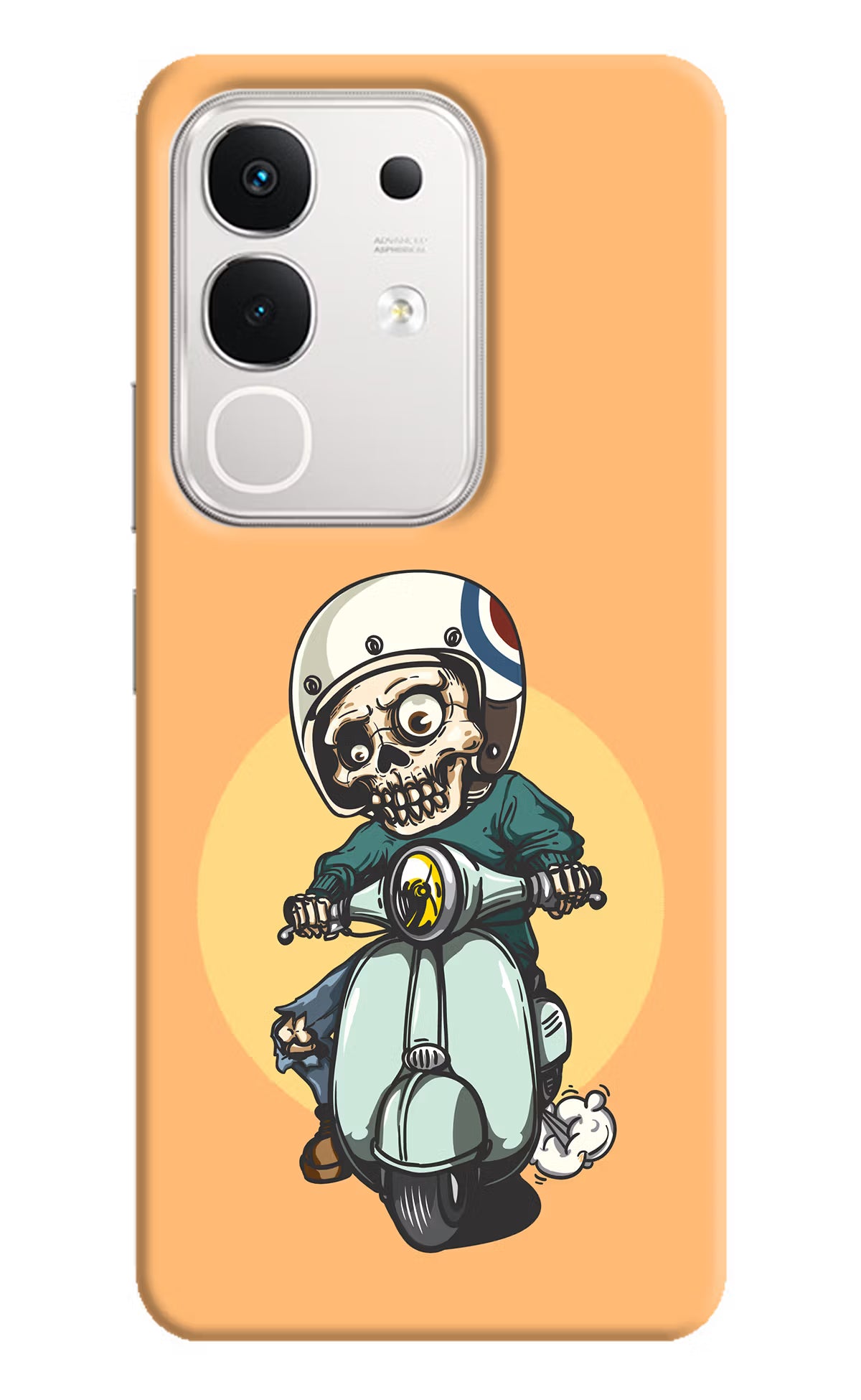 Undead Biker iQOO Z10x 5G Hard Case Back Cover by Casekaro