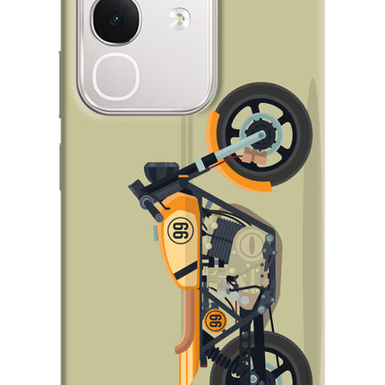 Vertical Speedster iQOO Z10x 5G Hard Case Back Cover by Casekaro