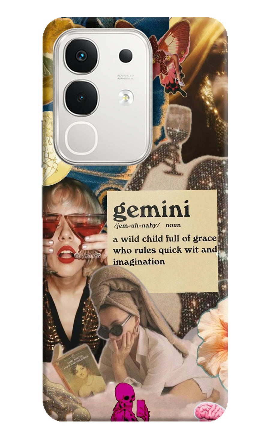 Gemini Zodiac iQOO Z10x 5G Back Cover, Hard case