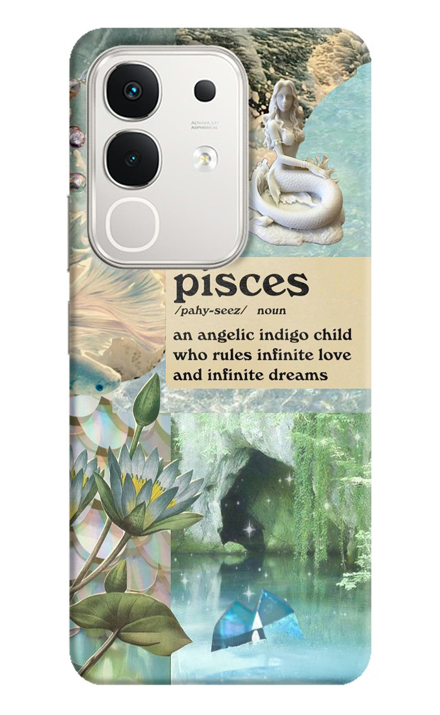 Pisces Zodiac iQOO Z10x 5G Back Cover, Hard case