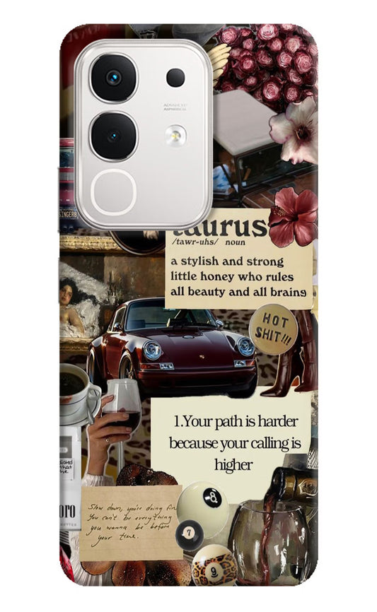 Taurus Zodiac iQOO Z10x 5G Hard Case Back Cover by Casekaro
