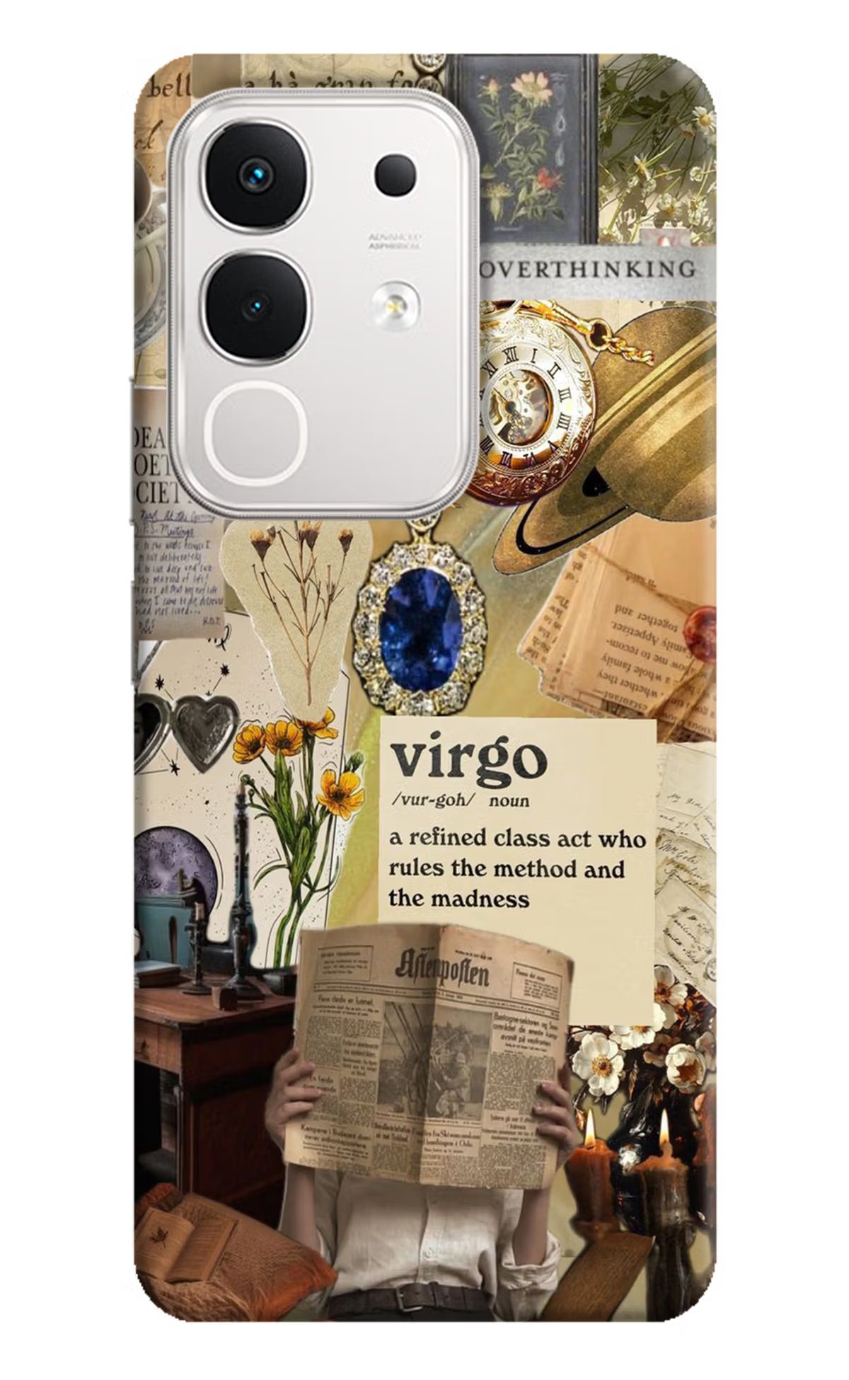 Virgo Zodiac iQOO Z10x 5G Hard Case Back Cover by Casekaro