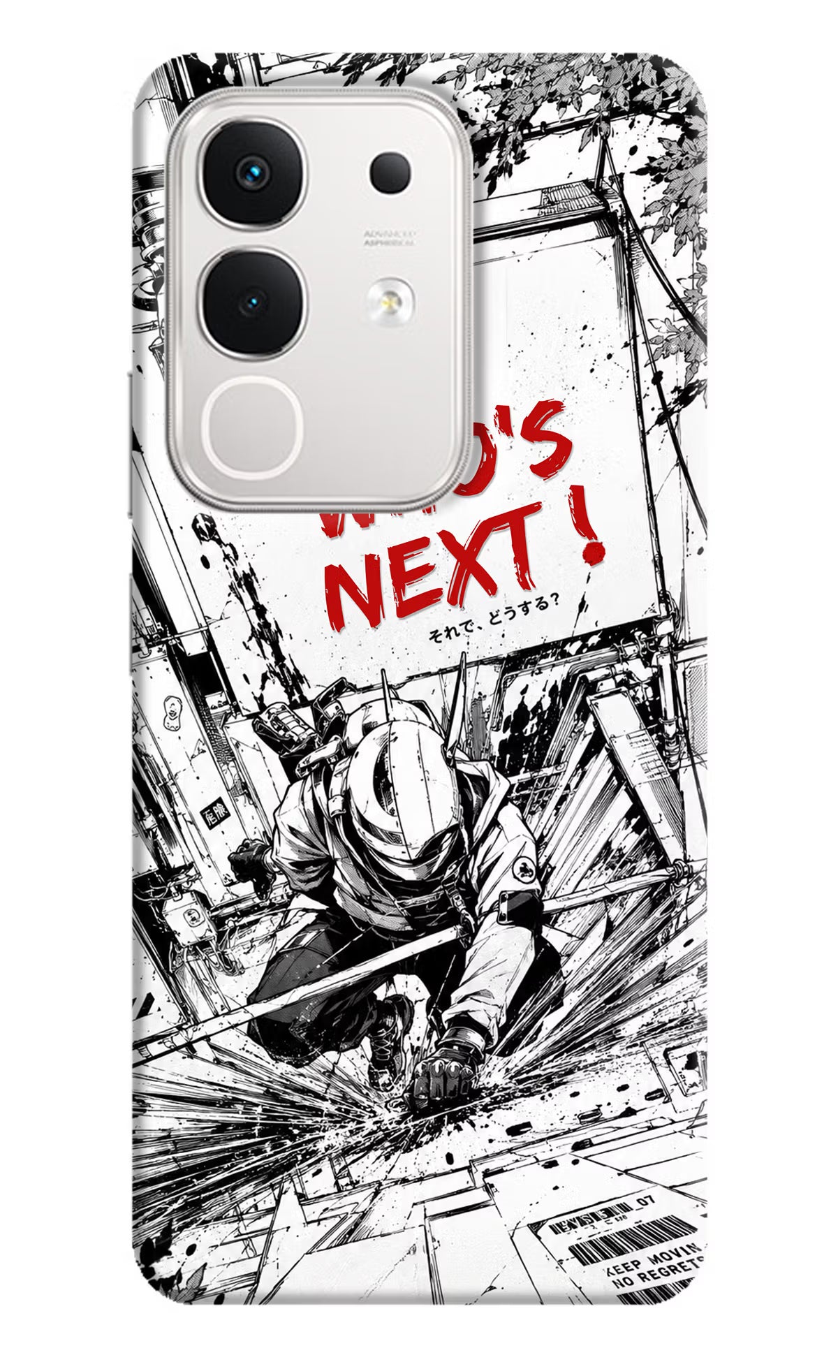 Who's Next iQOO Z10x 5G Hard Case Back Cover by Casekaro