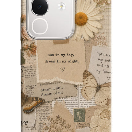 Vintage case iQOO Z10x 5G Hard Case Back Cover by Casekaro