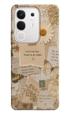 Vintage case iQOO Z10x 5G Hard Case Back Cover by Casekaro