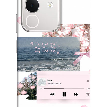 Wave to earth iQOO Z10x 5G Hard Case Back Cover by Casekaro