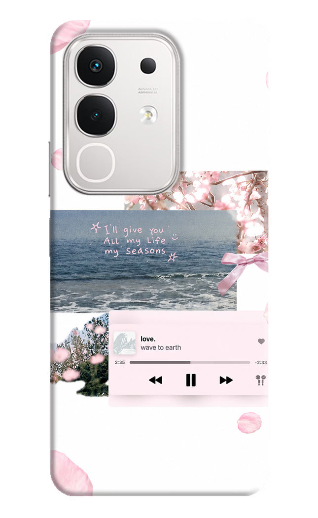 Wave to earth iQOO Z10x 5G Hard Case Back Cover by Casekaro
