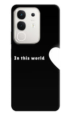 This World iQOO Z10x 5G Hard Case Back Cover by Casekaro