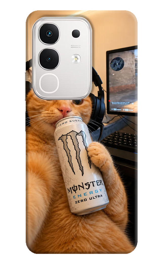 Gamer Cat Energy iQOO Z10x 5G Hard Case Back Cover by Casekaro