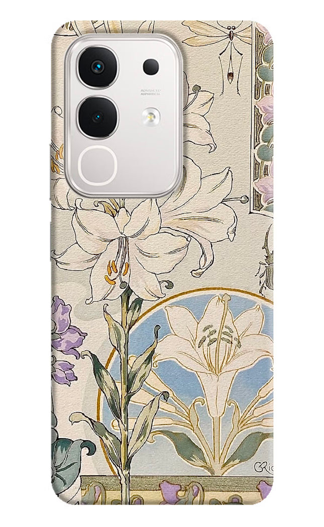 White Lily iQOO Z10x 5G Hard Case Back Cover by Casekaro