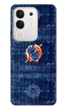 Koi Blue iQOO Z10x 5G Hard Case Back Cover by Casekaro
