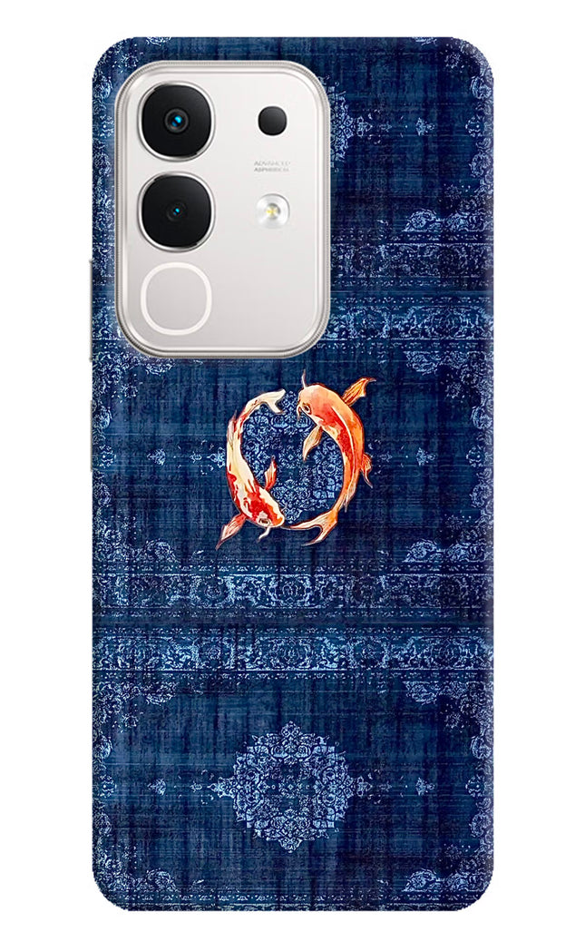 Koi Blue iQOO Z10x 5G Hard Case Back Cover by Casekaro