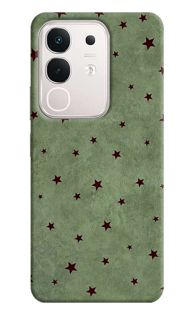 Green Stars iQOO Z10x 5G Hard Case Back Cover by Casekaro