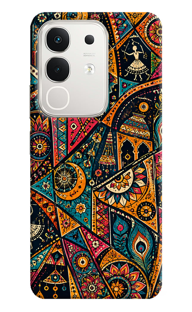 Folk Print iQOO Z10x 5G Hard Case Back Cover by Casekaro