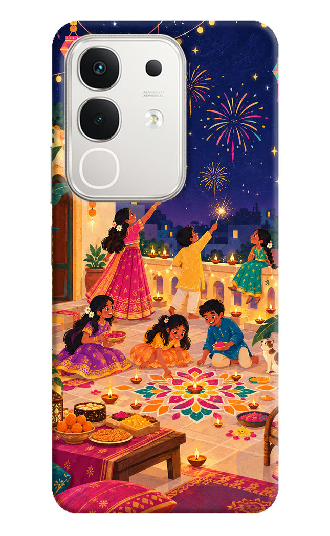 Diwali Night iQOO Z10x 5G Hard Case Back Cover by Casekaro