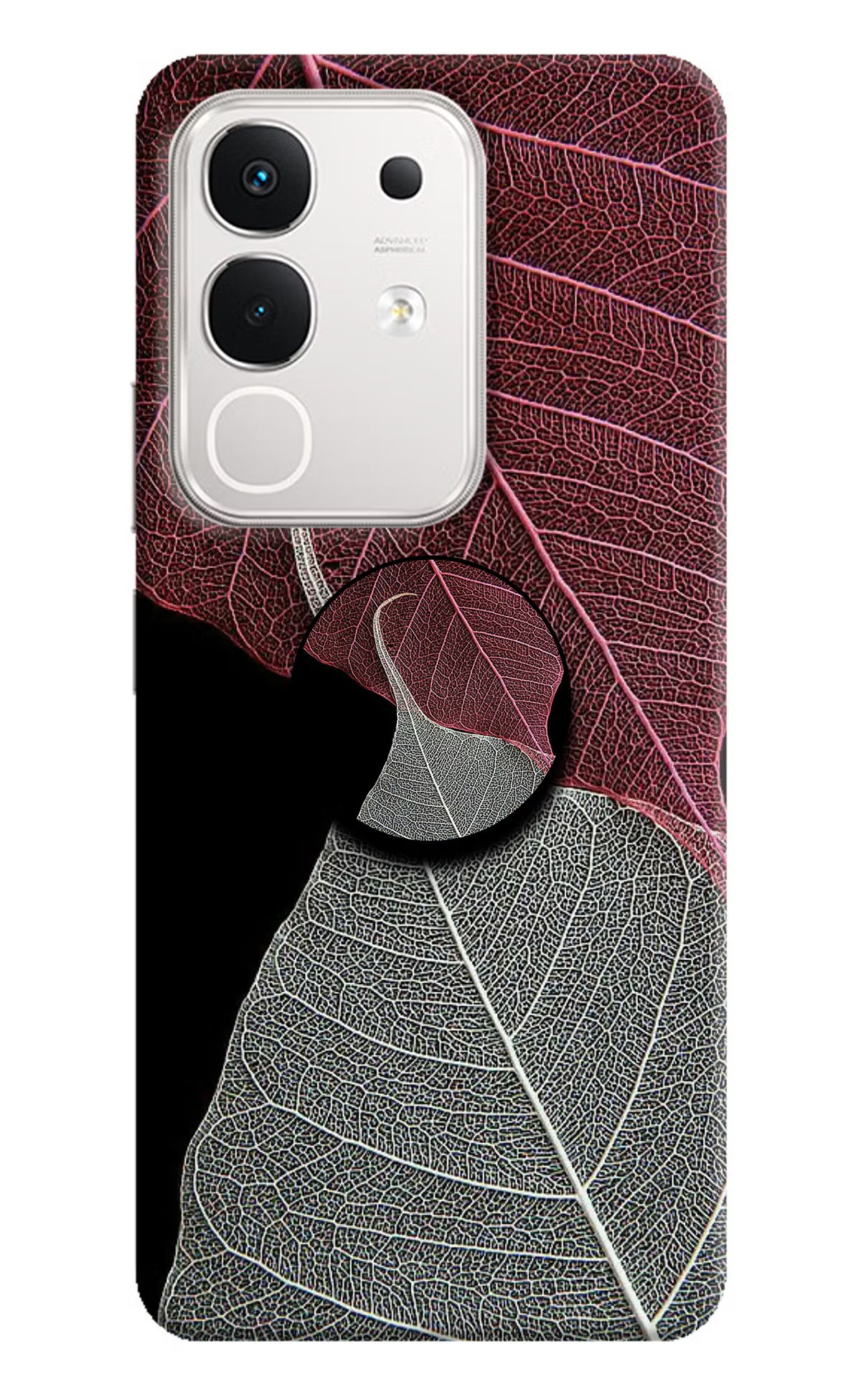 Leaf Pattern iQOO Z10x 5G Pop Case by Casekaro