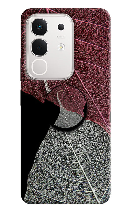 Leaf Pattern iQOO Z10x 5G Pop Case by Casekaro