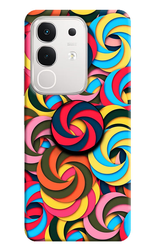 Spiral Pattern iQOO Z10x 5G Pop Case by Casekaro