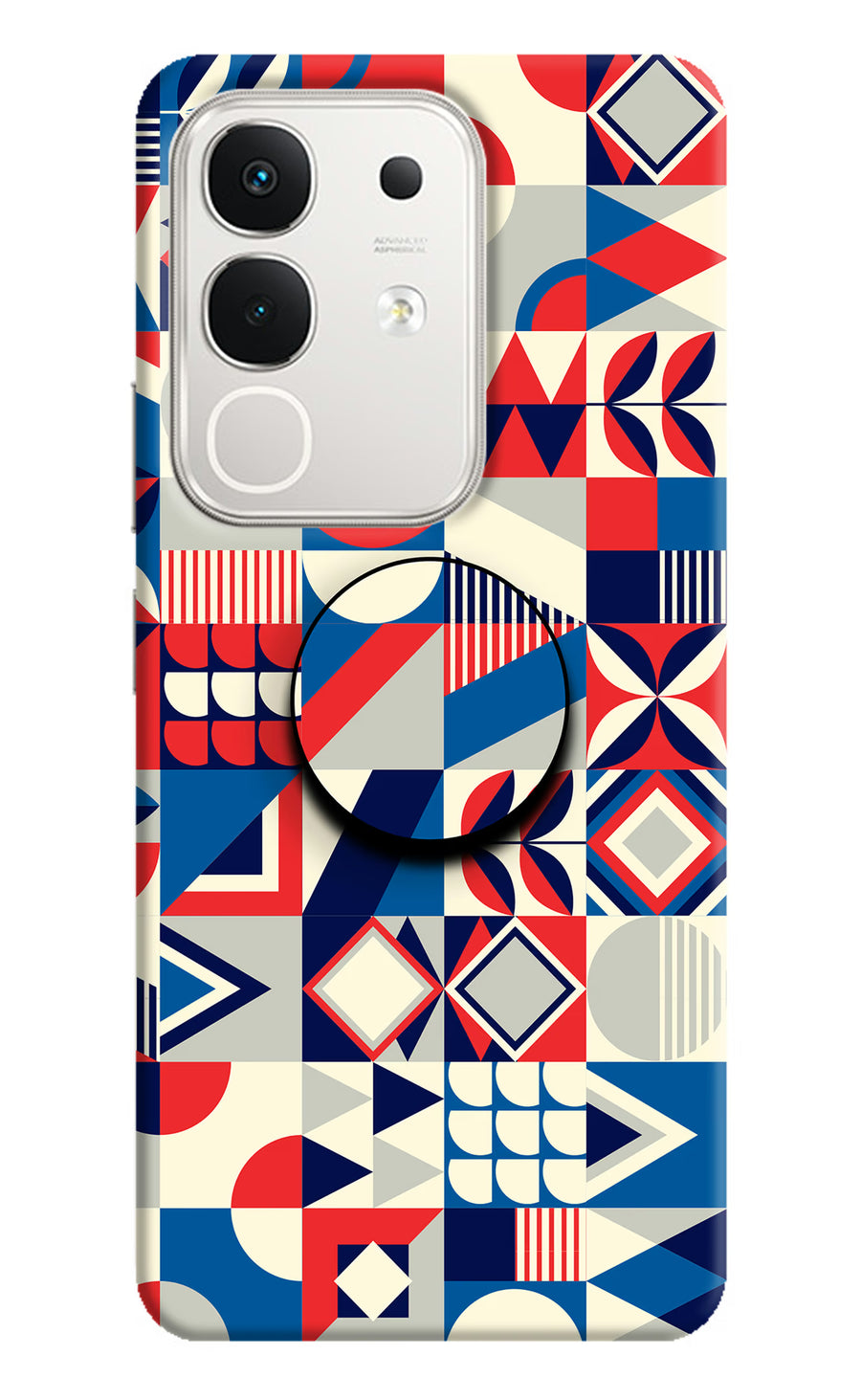 Colorful Pattern iQOO Z10x 5G Pop Case, Hard case