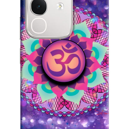 Om Purple iQOO Z10x 5G Pop Case by Casekaro