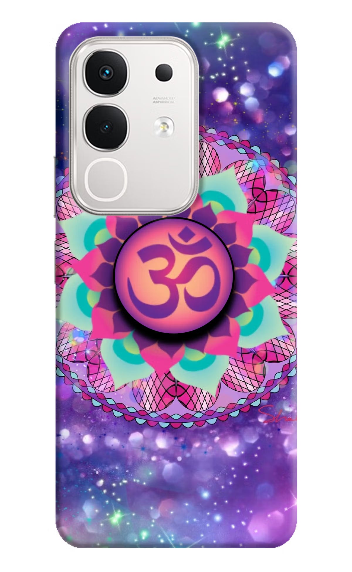 Om Purple iQOO Z10x 5G Pop Case by Casekaro
