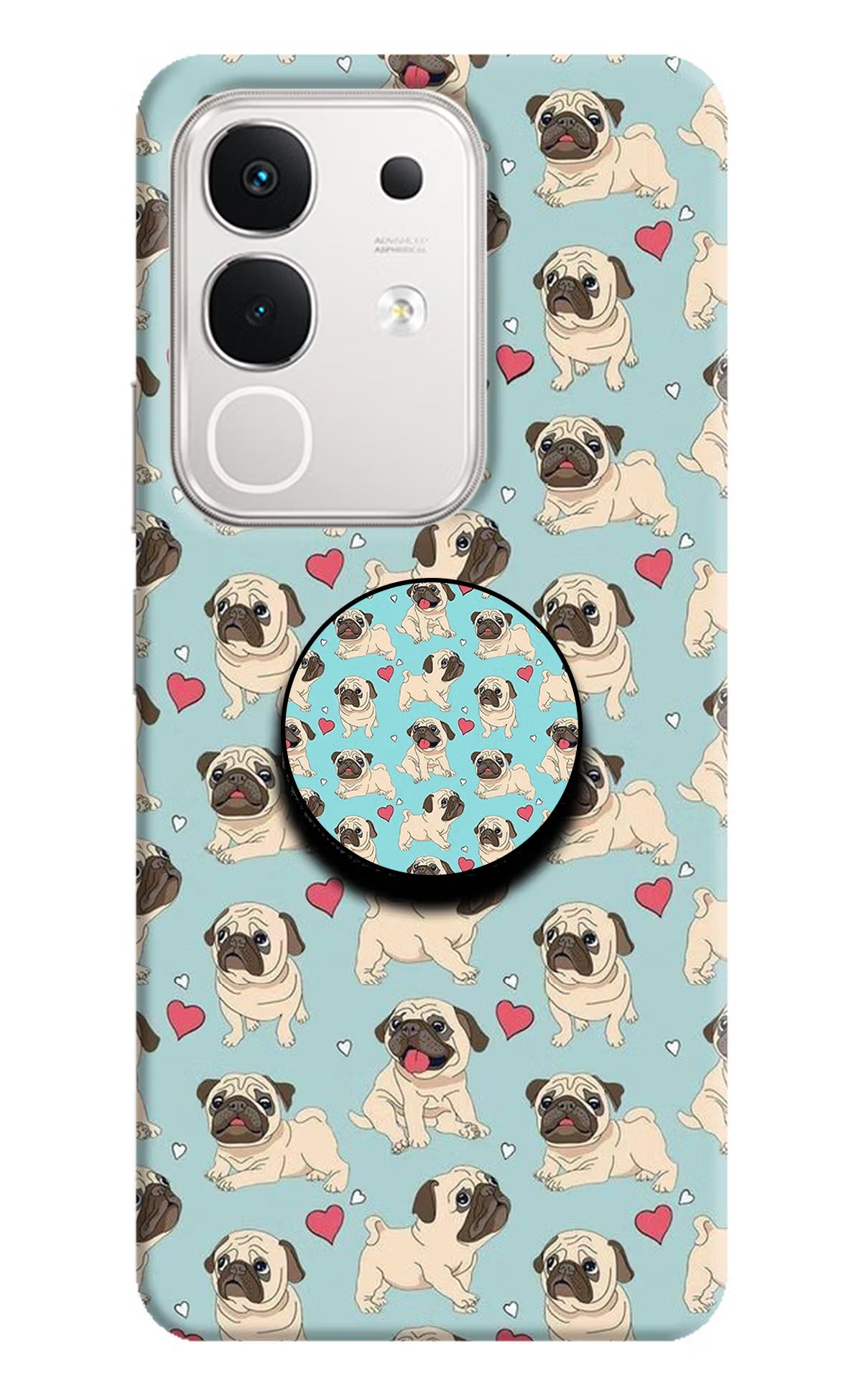 Pug Dog iQOO Z10x 5G Pop Case by Casekaro