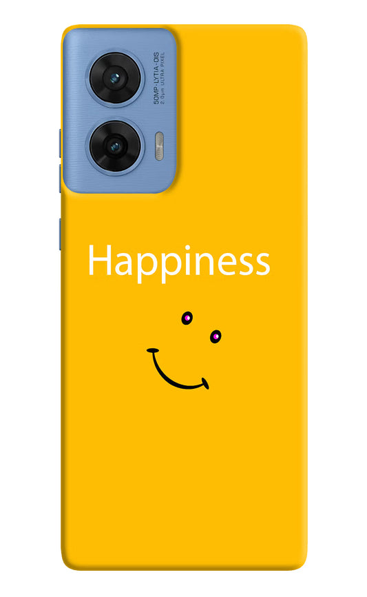 Happiness With Smiley Moto G96 5G Hard Case Back Cover by Casekaro