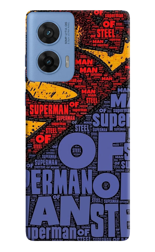 Superman Moto G96 5G Hard Case Back Cover by Casekaro
