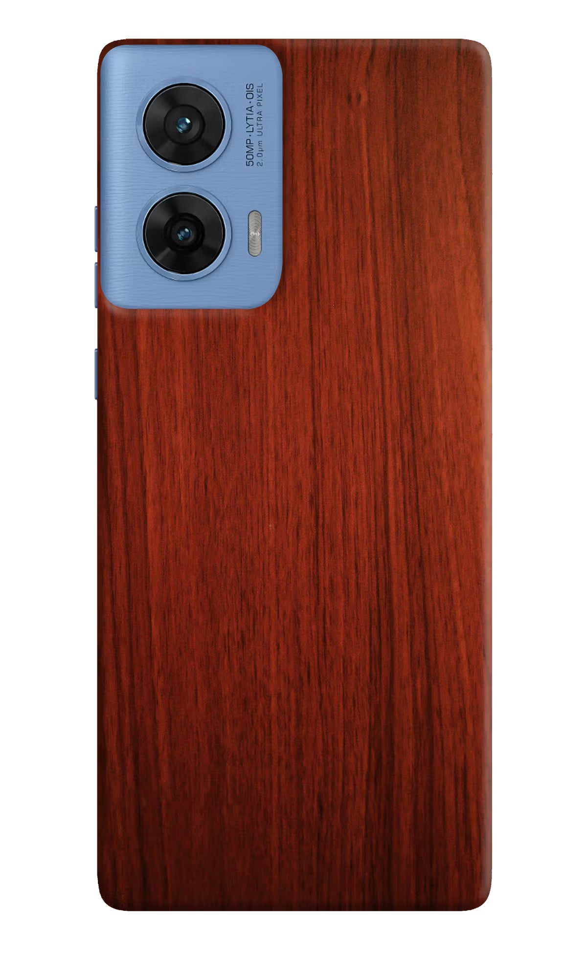 Wooden Plain Pattern Moto G96 5G Hard Case Back Cover by Casekaro
