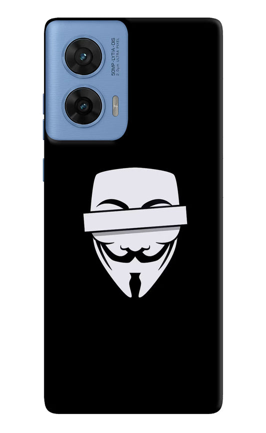 Anonymous Face Moto G96 5G Hard Case Back Cover by Casekaro