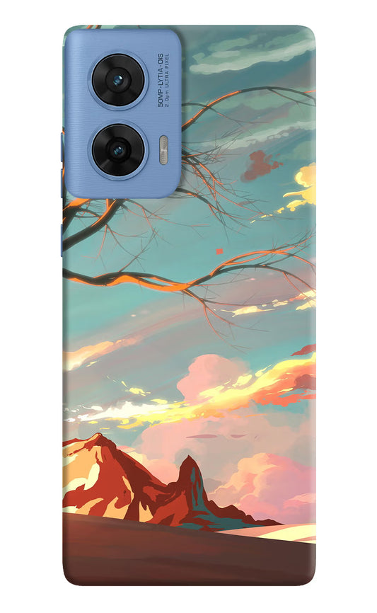 Scenery Moto G96 5G Hard Case Back Cover by Casekaro