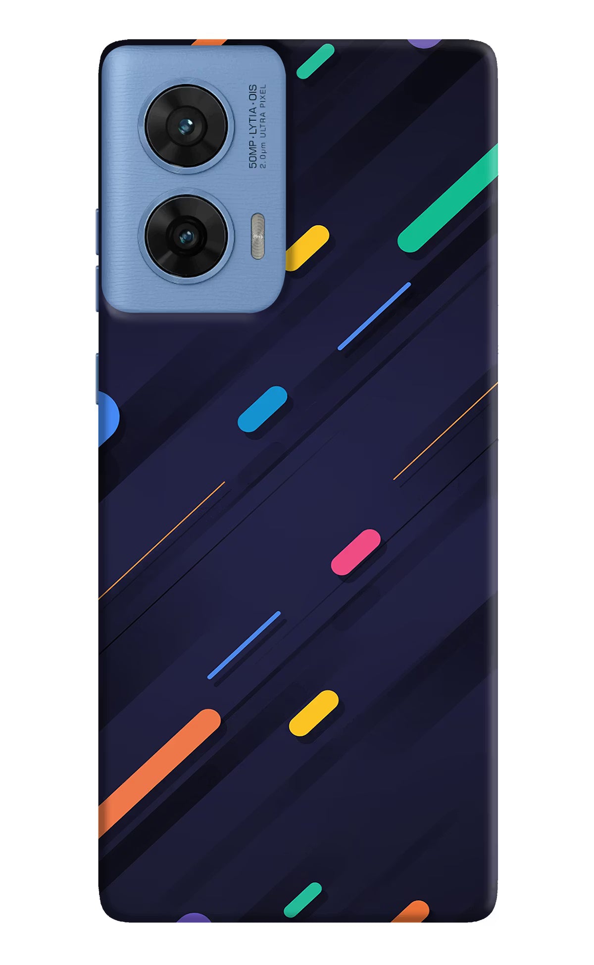 Abstract Design Moto G96 5G Hard Case Back Cover by Casekaro
