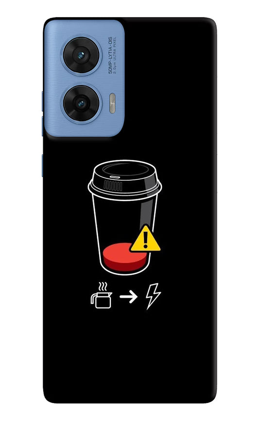 Coffee Moto G96 5G Hard Case Back Cover by Casekaro