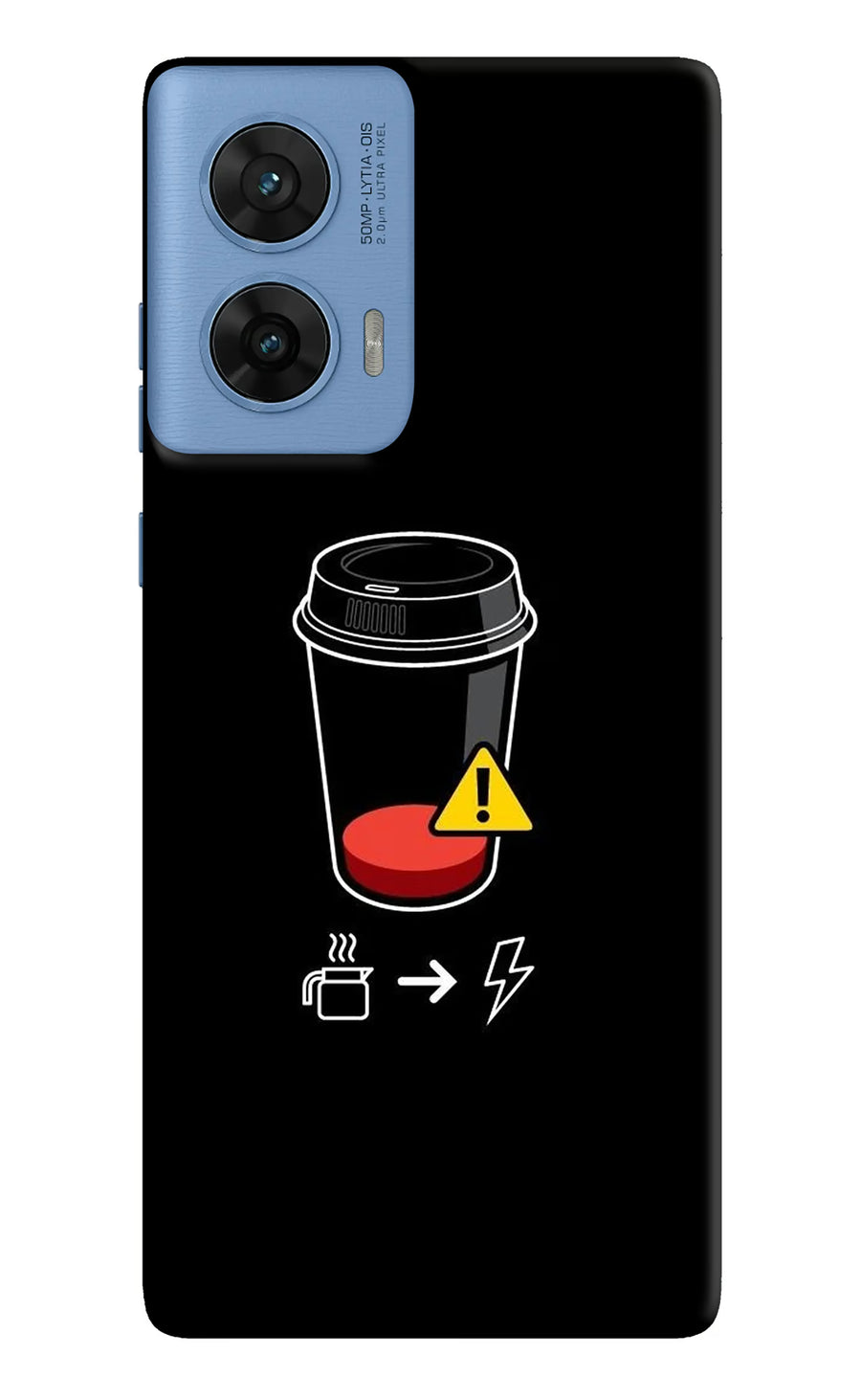 Coffee Moto G96 5G Back Cover, Hard case