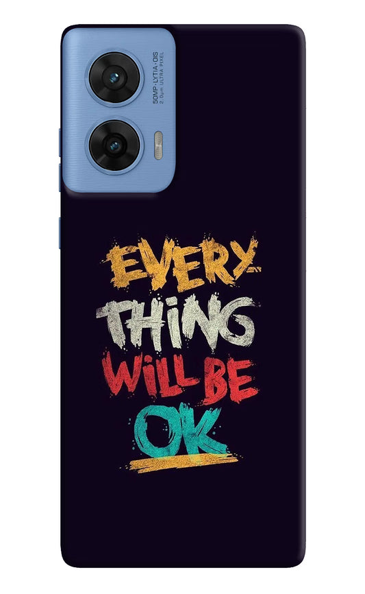 Everything Will Be Ok Moto G96 5G Hard Case Back Cover by Casekaro