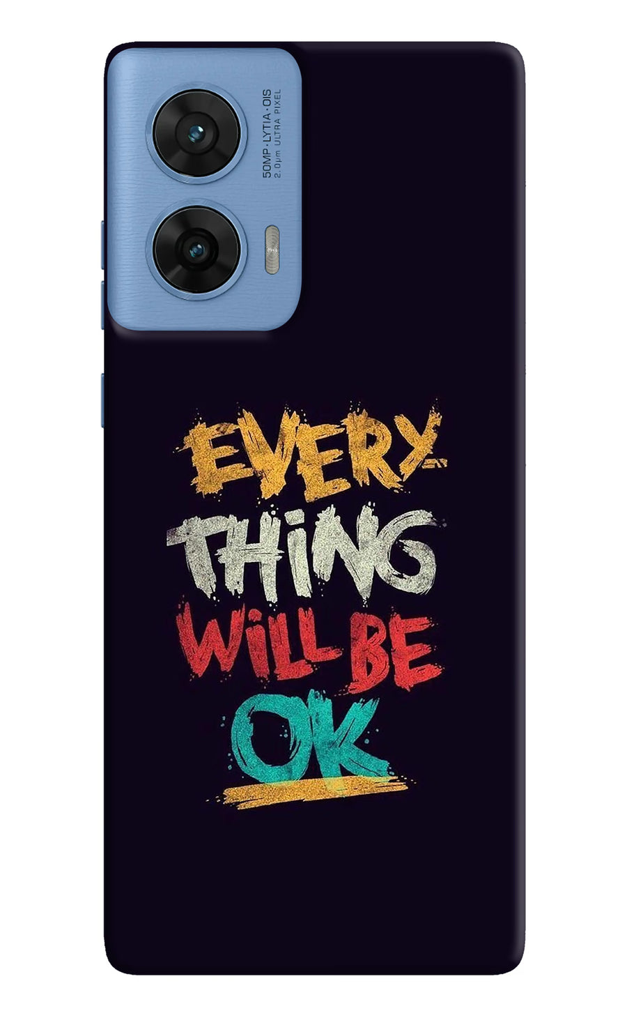 Everything Will Be Ok Moto G96 5G Back Cover, Hard case