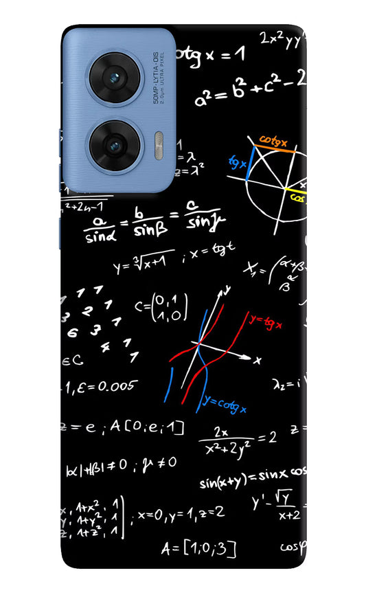 Mathematics Formula Moto G96 5G Hard Case Back Cover by Casekaro