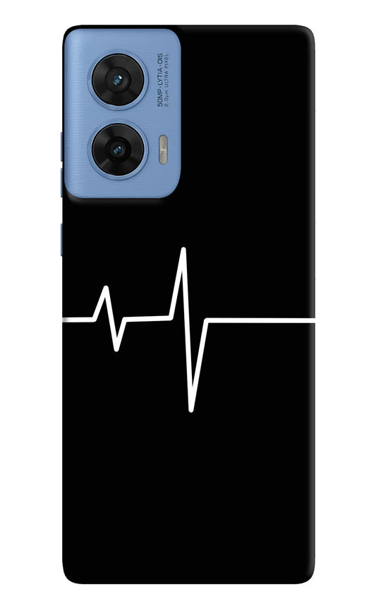 Heart Beats Moto G96 5G Hard Case Back Cover by Casekaro