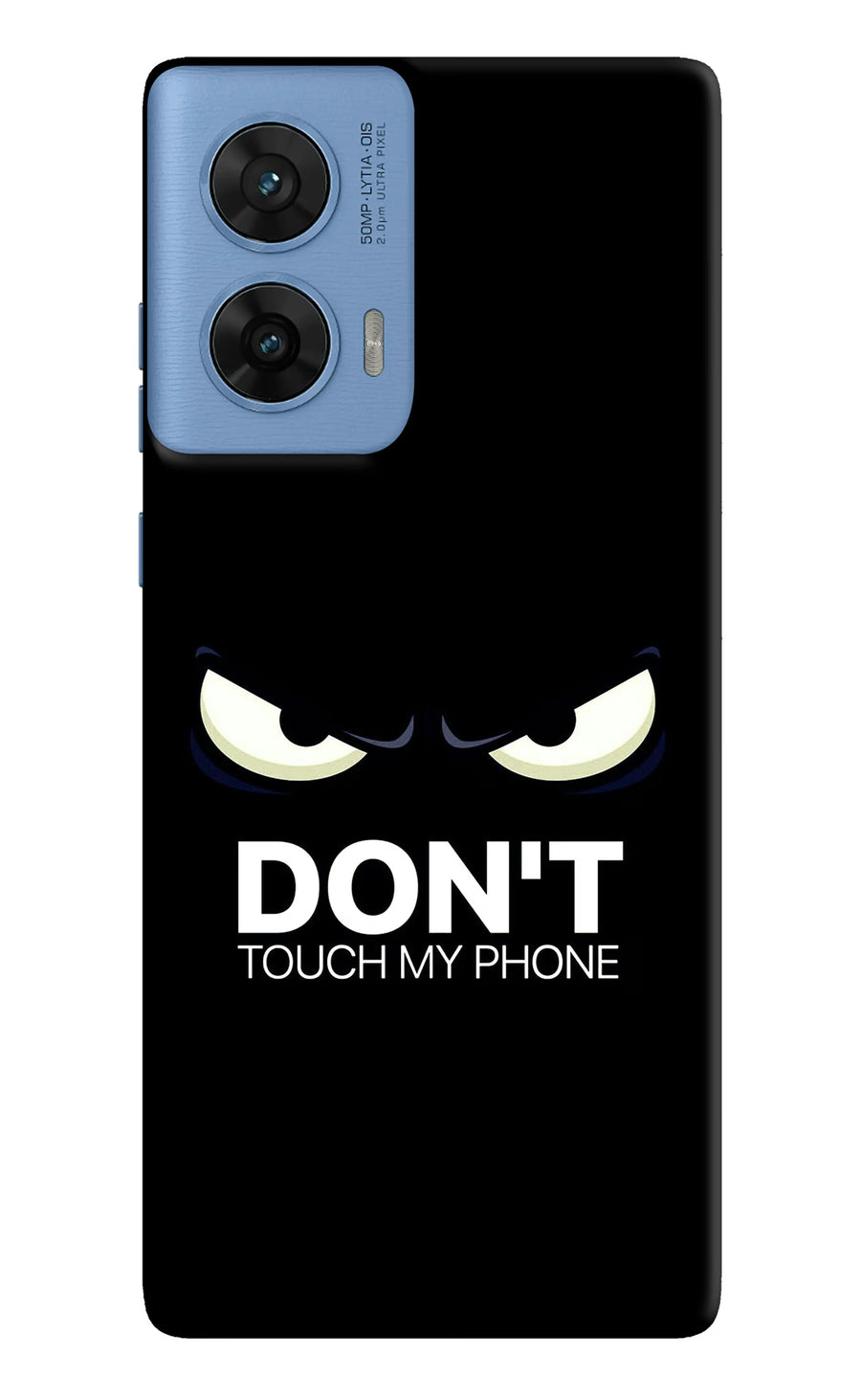 Don'T Touch My Phone Moto G96 5G Back Cover, Hard case