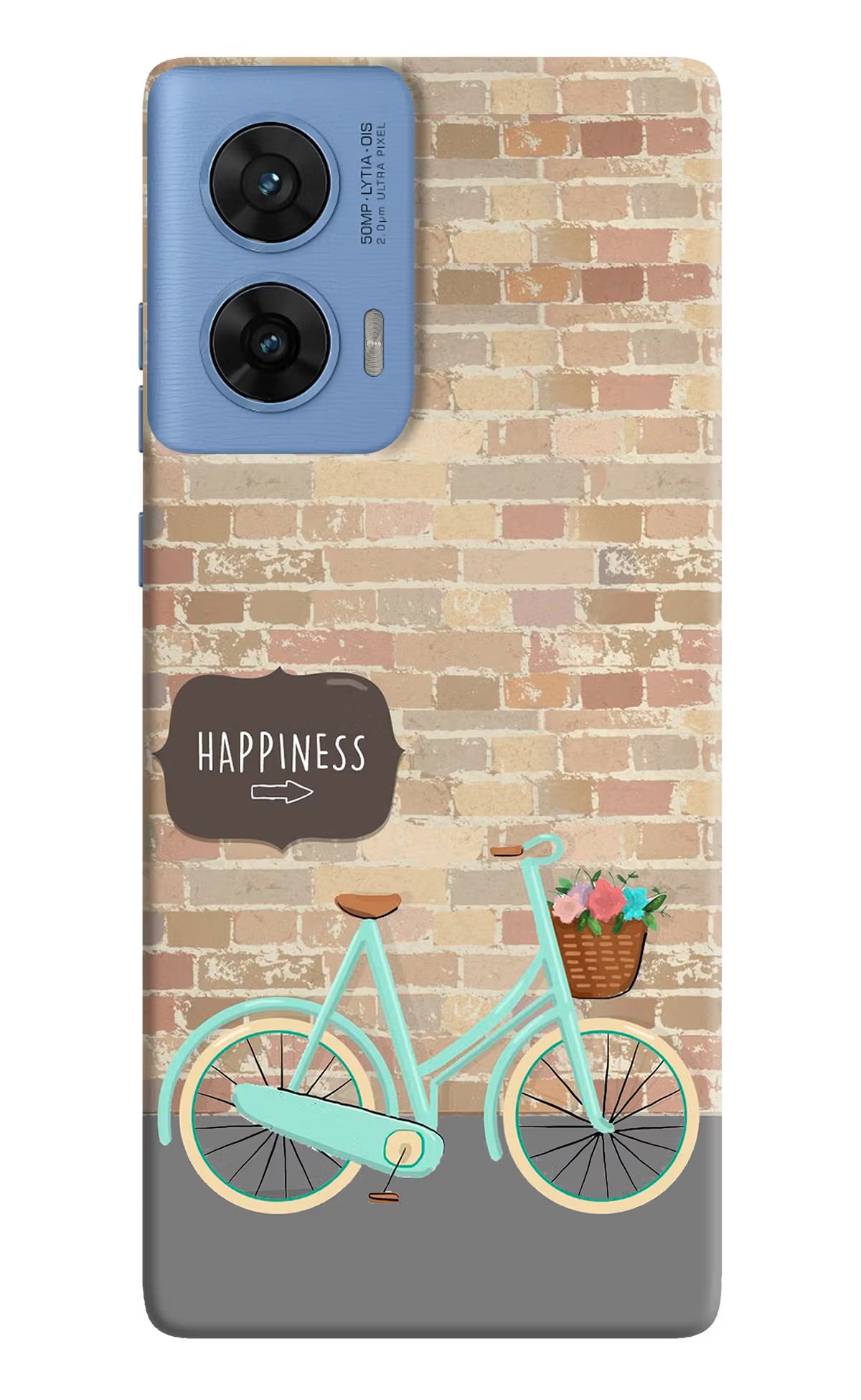 Happiness Artwork Moto G96 5G Hard Case Back Cover by Casekaro