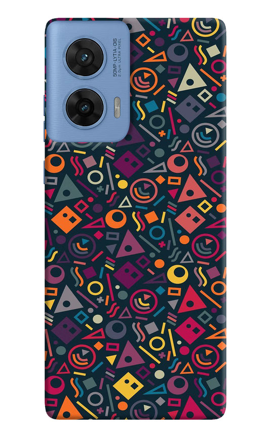 Geometric Abstract Moto G96 5G Hard Case Back Cover by Casekaro