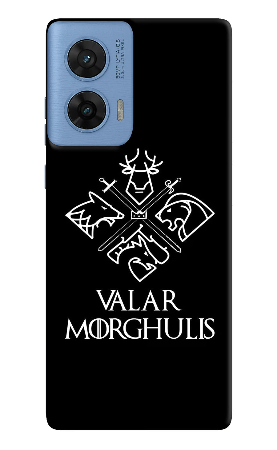 Valar Morghulis | Game Of Thrones Moto G96 5G Back Cover, Hard case