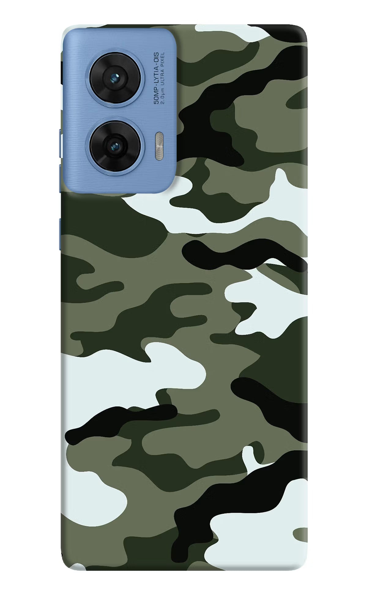 Camouflage Moto G96 5G Hard Case Back Cover by Casekaro