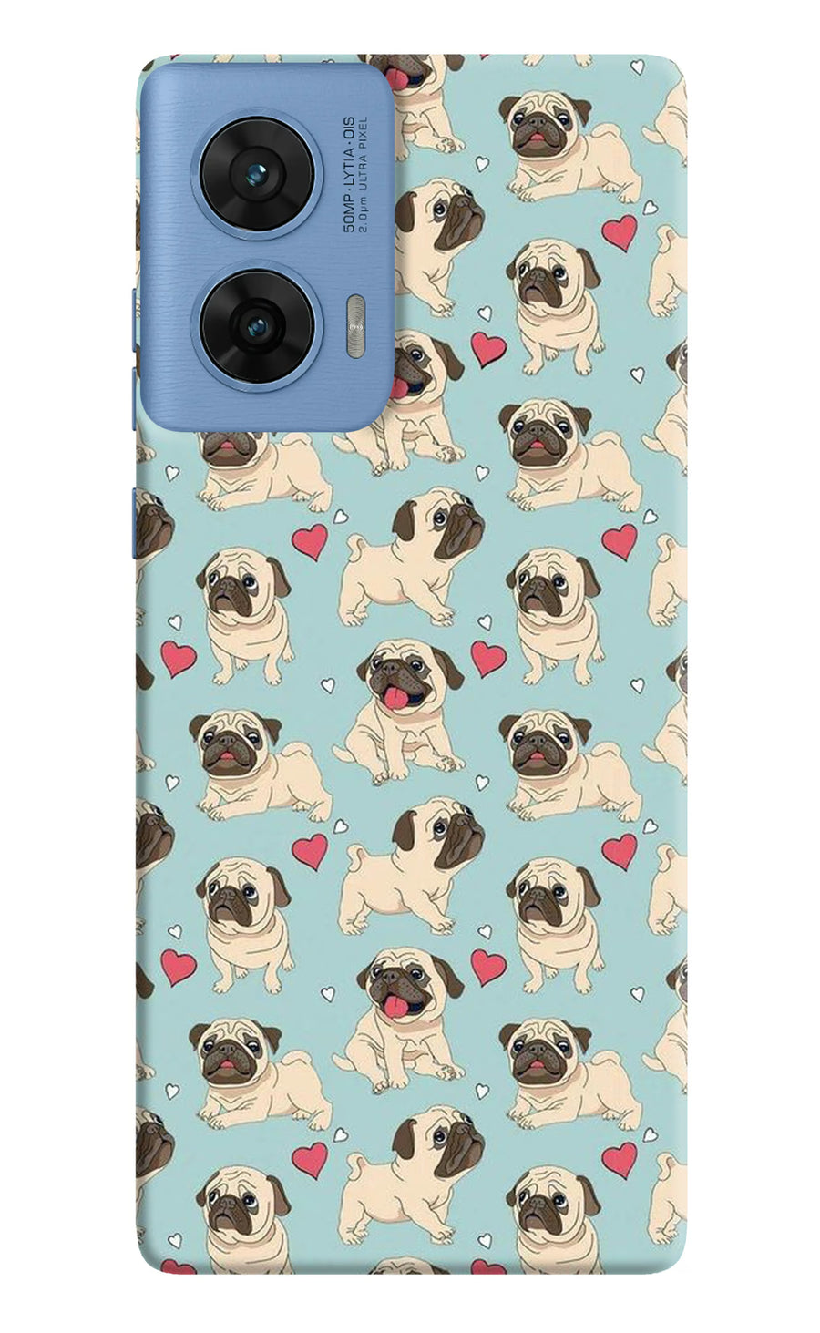 Pug Dog Moto G96 5G Back Cover, Hard case
