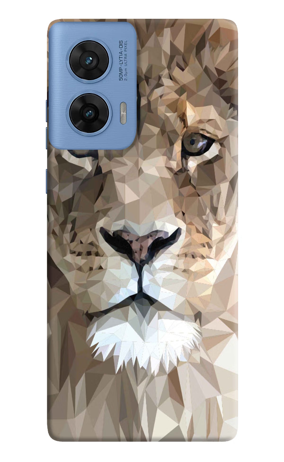 Lion Art Moto G96 5G Hard Case Back Cover by Casekaro
