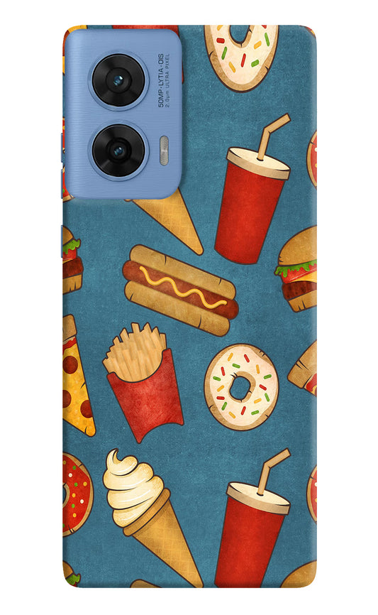 Foodie Moto G96 5G Hard Case Back Cover by Casekaro