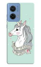 Unicorn Wallpaper Moto G96 5G Hard Case Back Cover by Casekaro