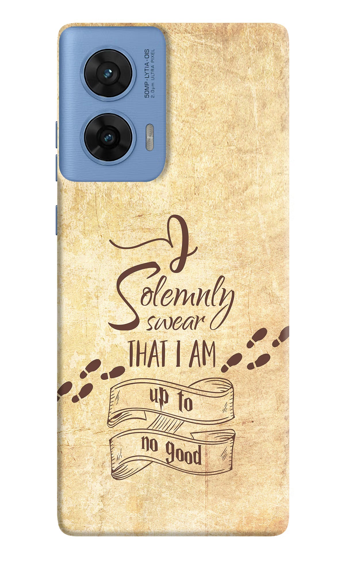 I Solemnly swear that i up to no good Moto G96 5G Hard Case Back Cover by Casekaro