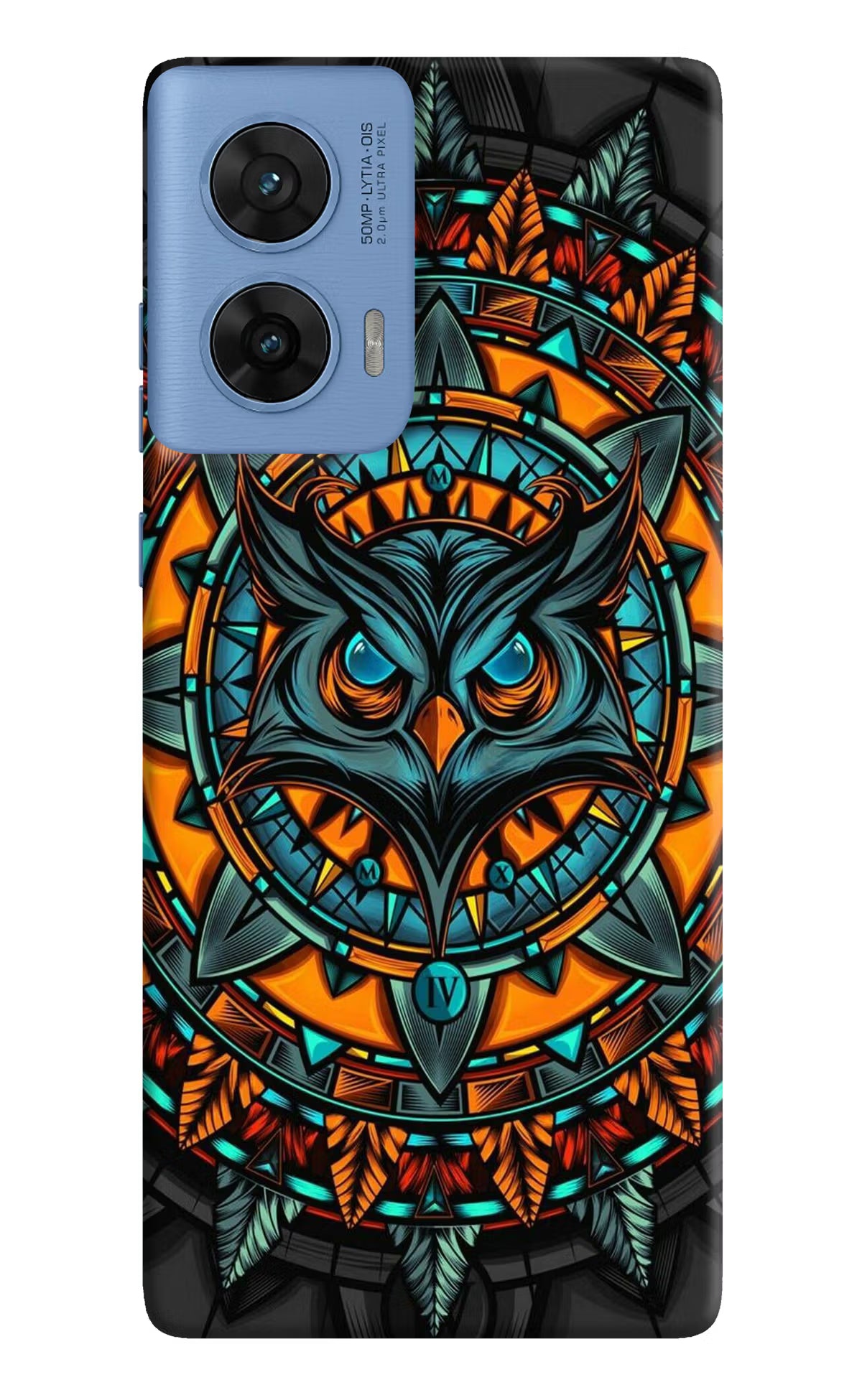 Angry Owl Art Moto G96 5G Hard Case Back Cover by Casekaro